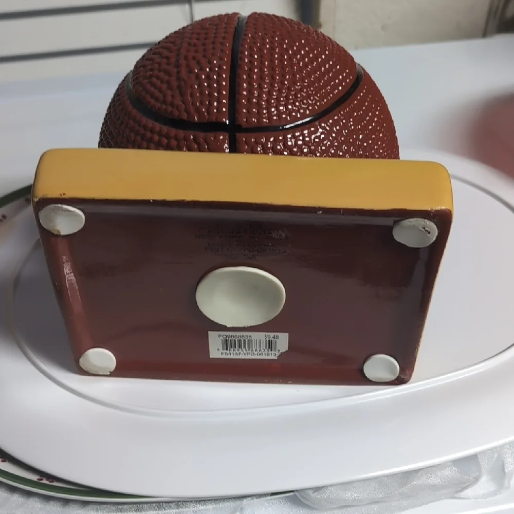 Basketball Shaped Coin Bank
